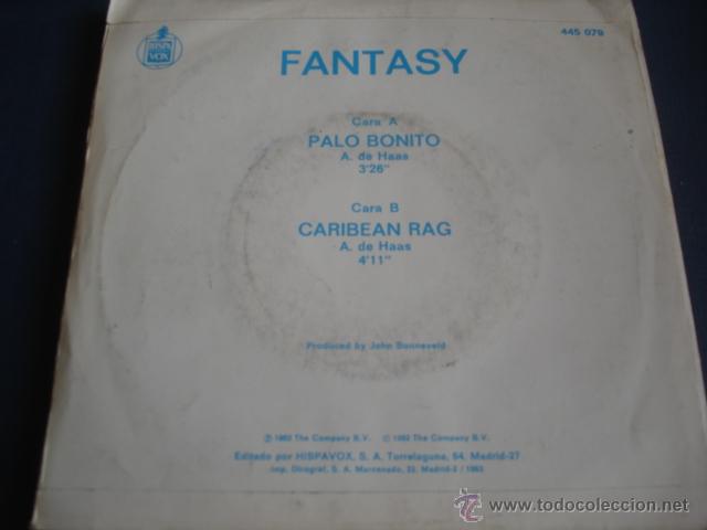 Discos de vinilo: FANTASY PALO BONITO - Foto 2