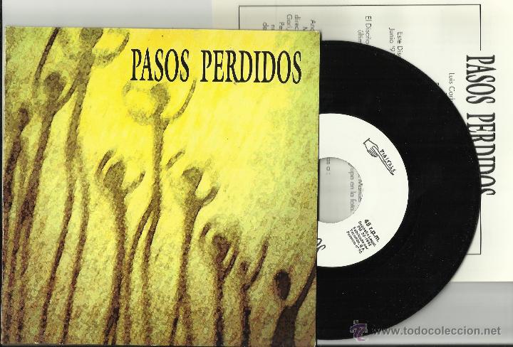 Discos de vinilo: PASOS PERDIDOS SINGLE 30 GRADOS ESPA&Ntilde;A 1992 /2 - Foto 1
