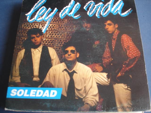 Discos de vinilo: LEY DE VIDA SOLEDAD PROMO - Foto 1
