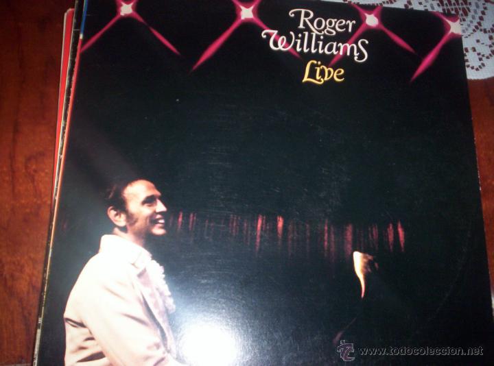 Discos de vinilo: ROGER WILLIAMS - LIVE - 1979 - Foto 1