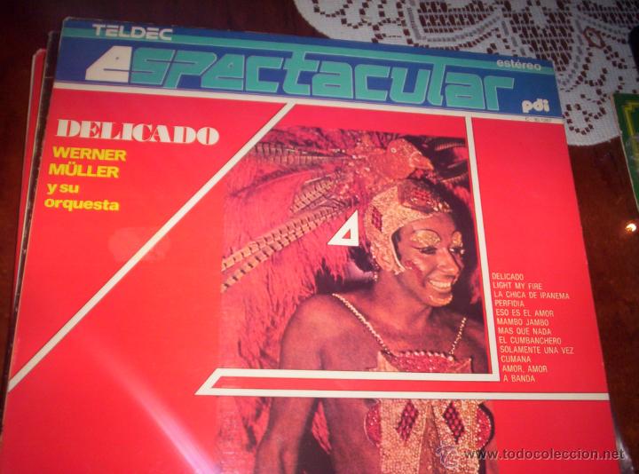 Discos de vinilo: WERNER MULLER - DELICADO - COLECCION ESPECTACULAR - Foto 1