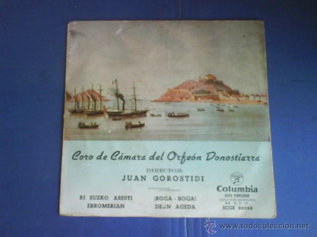 Discos de vinilo: CORO DE CAMARA DEL ORFEON DONOSTIARRA Ep - Foto 1