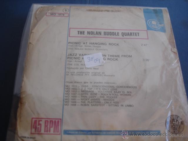 Discos de vinilo: THE NOLAN BUDDLE QUARTET PICNIC AT HANGING ROCK - Foto 2