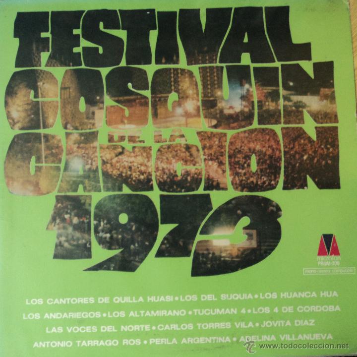 Vinyl records: Festival Cosquin 1973 - Varios Argentinos - Edici&oacute;n de 1973 de Argentina