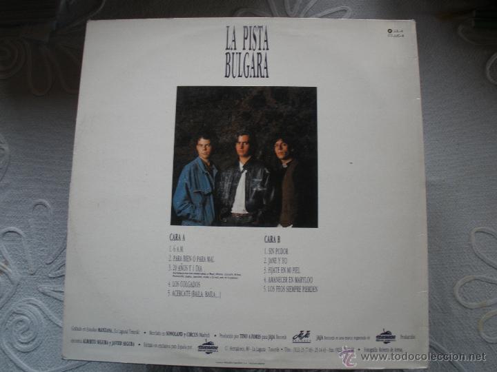 Discos de vinilo: LA PISTA BULGARA  LOS FEOS SIEMPRE PIERDEN - Foto 2