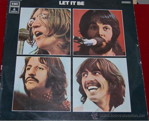 Discos de vinilo: DISCO VINILO LP THE BEATLES LET IT BE 1971 - Foto 1