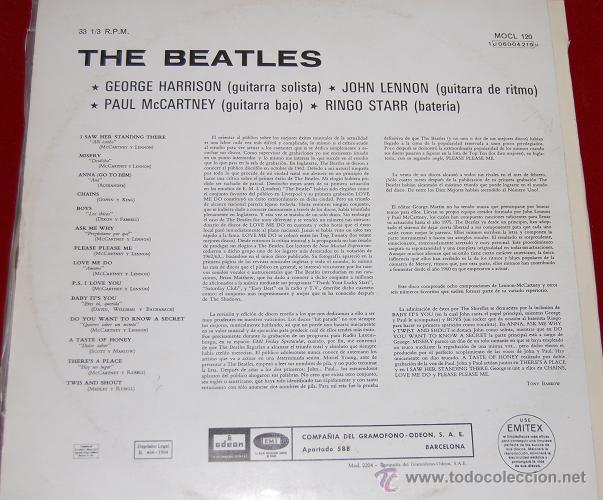 Discos de vinilo: DISCO VINILO LP THE BEATLES 1.964 - Foto 2