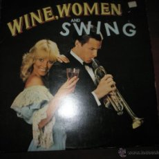 Discos de vinilo: LP-VINILO-GRAN BRETAÑA-WINE,WOMEN AND SWING-1978-BIG BAND-10 TEMAS-MER 436-.. Lote 42559851
