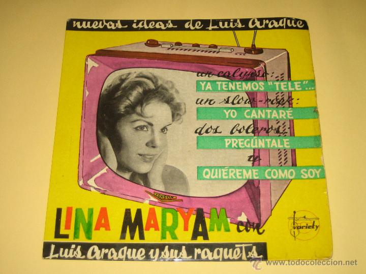 Discos de vinilo: LINA MARYAM - 1960 - Foto 1