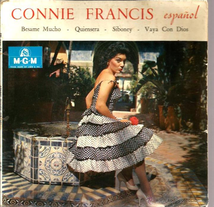 Discos de vinilo: EP CONNIE FRANCIS : BESAME MUCHO - Foto 1