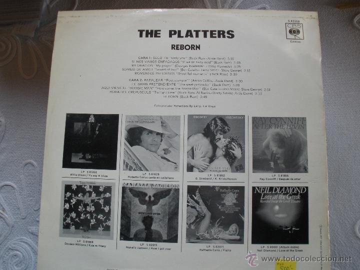 Discos de vinilo: THE PLATTERS REBORN - Foto 2