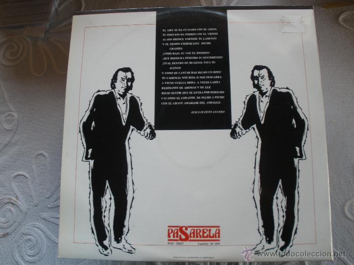 Discos de vinilo: JOSE EL DE LA TOMASA  ALADO BRONCE - Foto 3