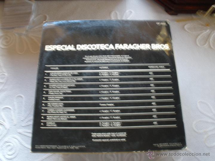 Discos de vinilo: FARAGHER BROS - MADE IN SPAIN - 1976 - Foto 2