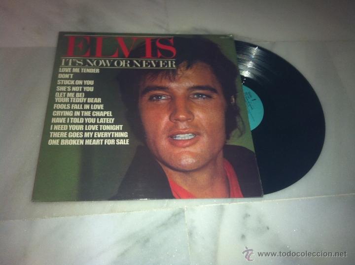 Discos de vinilo: VINILO ELVIS ITS NOW OR NEVER - Foto 1