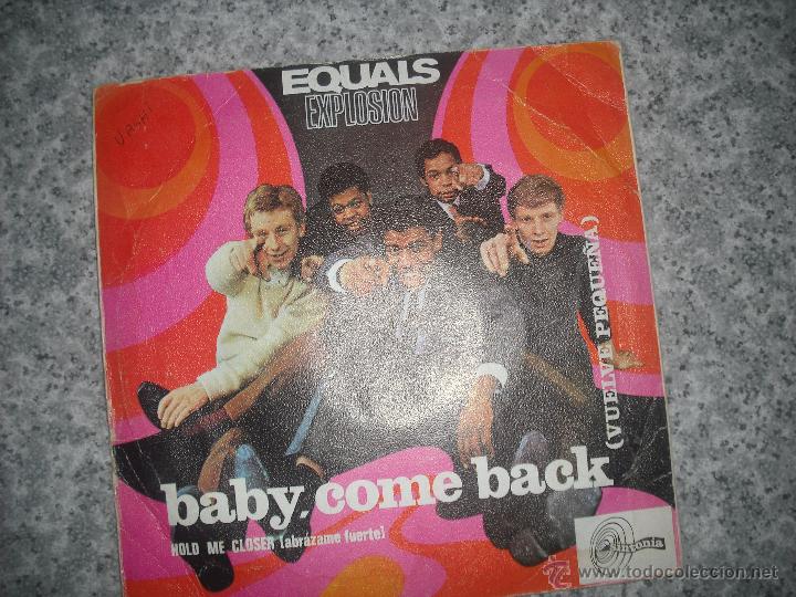 Discos de vinilo: EQUALS, BABY, COME BACK - SOLO LA FUNDA DEL SINGLE - Foto 1