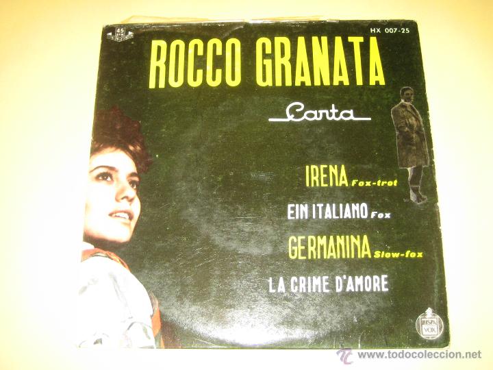 Discos de vinilo: ROCCO GRANATA - 1961 - Foto 1