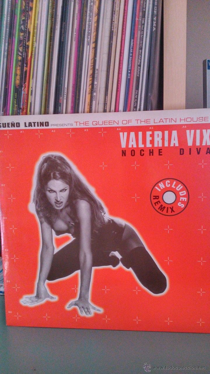 Discos de vinilo: VALERIA VIX - NOCHE DIVA - Foto 1
