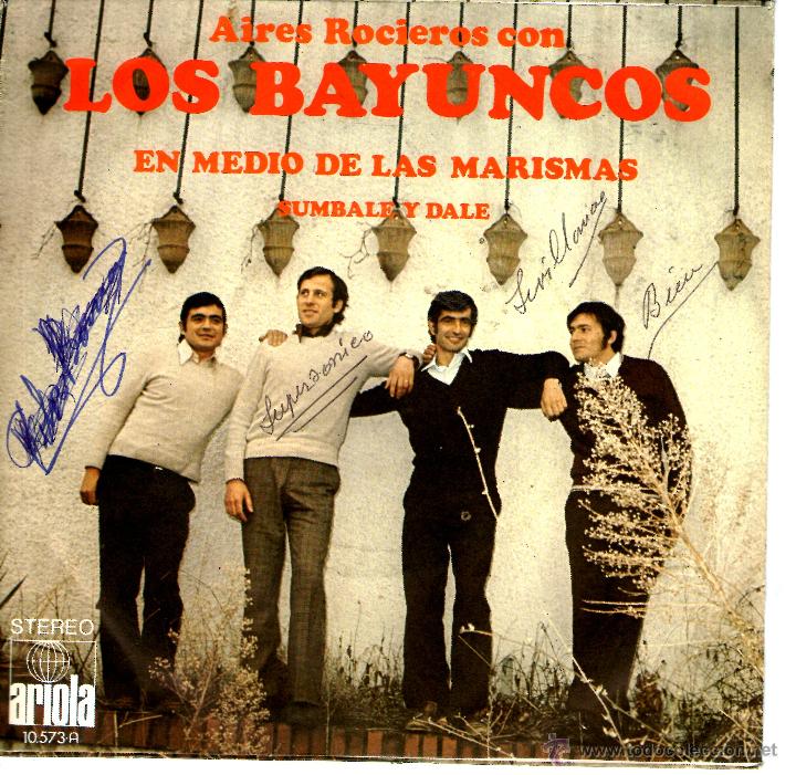 Discos de vinilo: LOS BAYUNCOS EN MEDIO DE LAS MARISMAS - Foto 2
