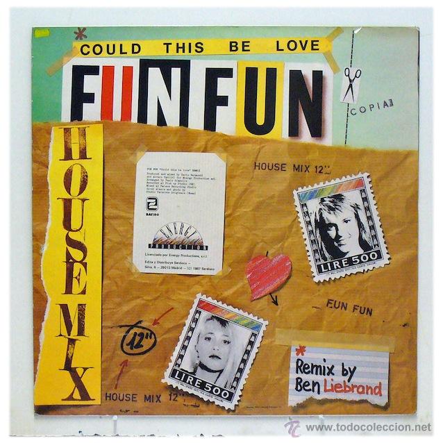 Discos de vinilo: Fun Fun - Could This Be Love (Maxi Single Vinilo) - Foto 2