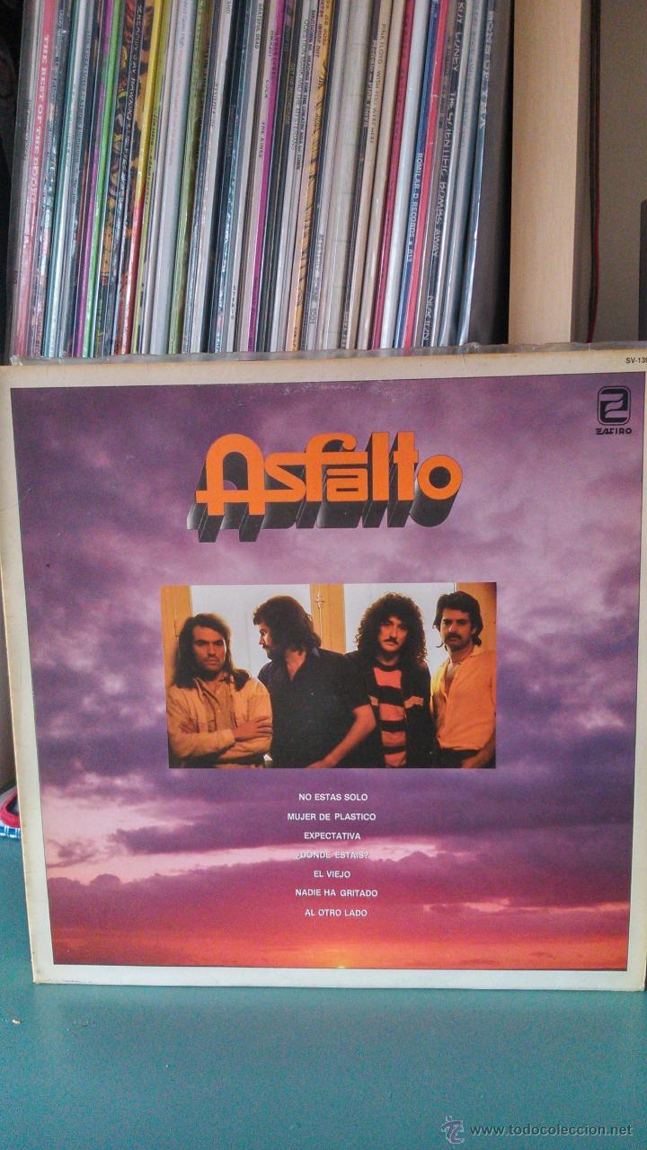 Discos de vinilo: ASFALTO - ASFALTO - Foto 1