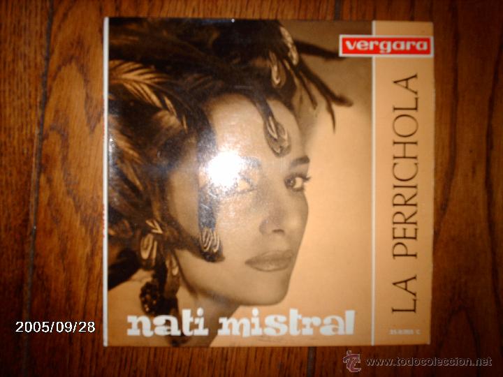Discos de vinilo: nati mistral  -  la perrichola   -   flor de los andes  +  2 - Foto 1
