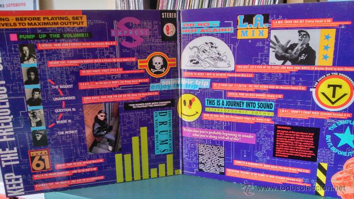 Discos de vinilo: BLASTMASTER RADIO 2 LP - Foto 2