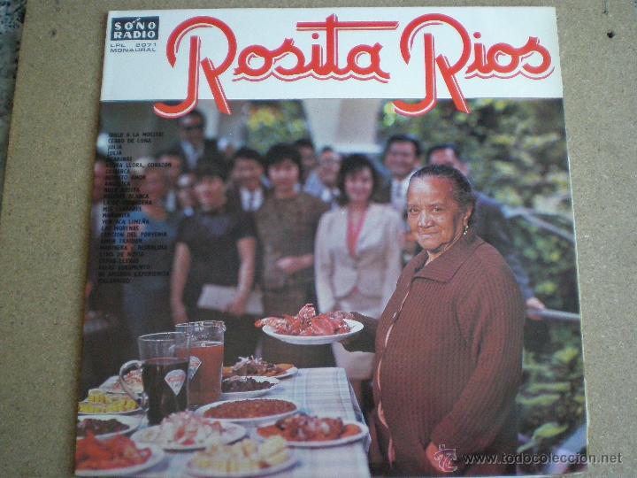 Dischi in vinile: ROSITA RIOS - Potpurri de musica criolla -LP PERU SONO RADIO 196?