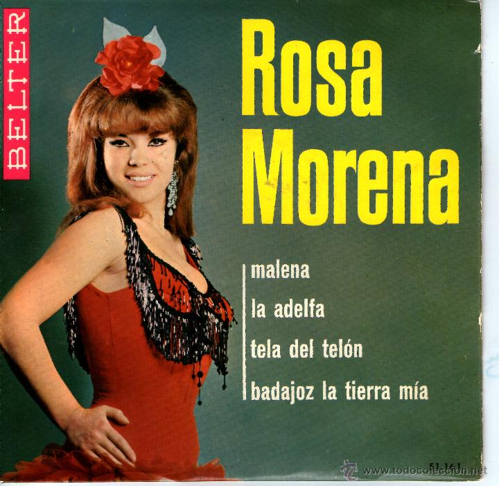 Discos de vinilo: ROSA MORENA  - MALENA -LA ADELFA- - Foto 1