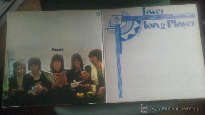 Discos de vinilo: L.P FACES, ORIGINAL 20 OF FACES, DOBLE - Foto 2