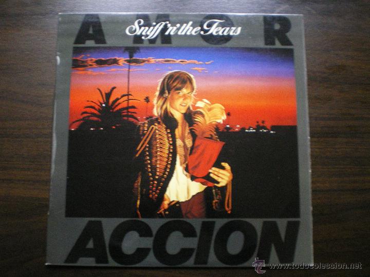 Discos de vinilo: SNIFF &acute;N&acute; THE TEARS - LP - AMOR ACCION. 1981. Chiswick Records.