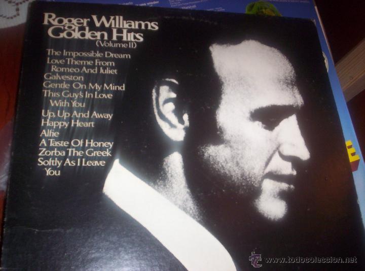 Discos de vinilo: ROGER WILLIAMS - GOLDEN HITS VOLUME II - - Foto 1