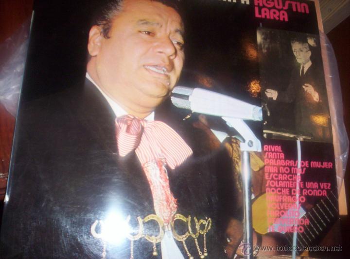 Discos de vinilo: CUCO SANCHEZ - CANTA A AGUSTIN LARA - - Foto 1