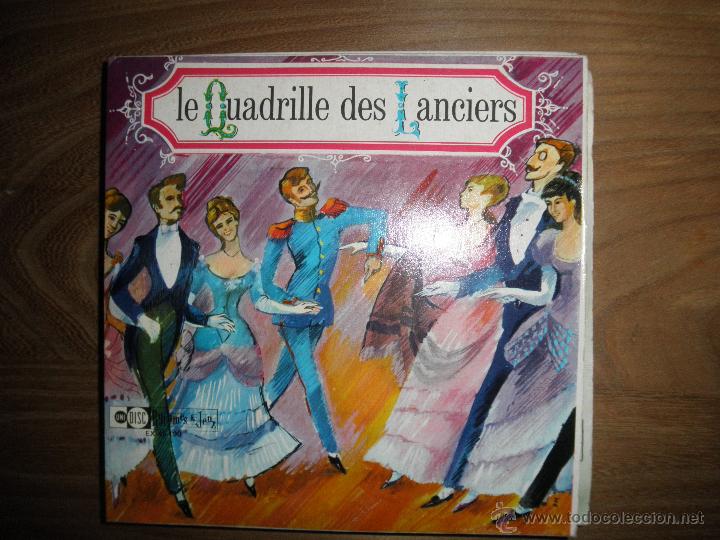 Vinyl records: LE CUADRILLE DES LANCIERS. ORQUESTA OLIVIER MENGEON. UNIDISC EDICION FRANCESA.CON LIBRETO. IMPECABLE