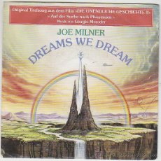 Discos de vinilo: JOE MILNER - DREAMS WE DREAM, SINGLE DEL SELLO WEA DEL AÑO 1990