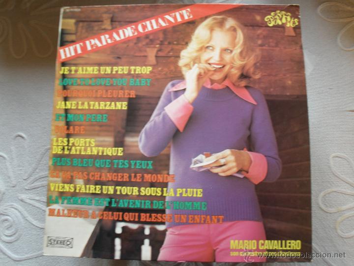 Discos de vinilo: HIT PARADE CHANTE POP HITS VOL 2 - Foto 1