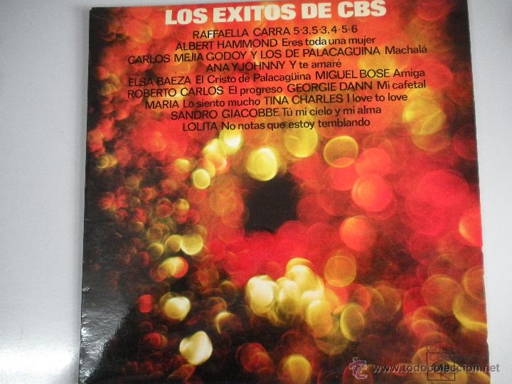 Discos de vinilo: MAGNIFICO LP DE - LOS - E X I T O S - D E - C B S - - Foto 1