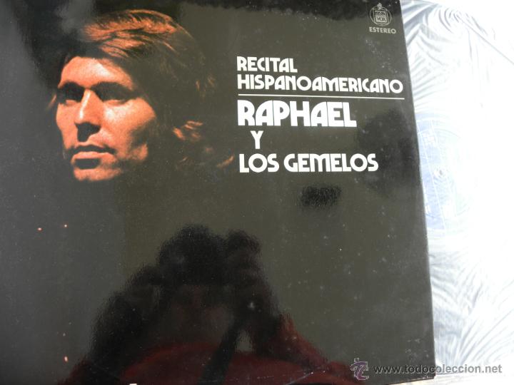 Discos de vinilo: RAPHAEL Y LOS GEMELOS -LP 1975 -BUEN ESTADO - Foto 1
