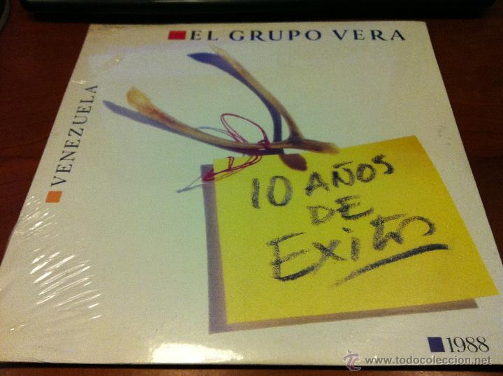 Disques de vinyle: El grupo Vera - Venezuela - 10 a&ntilde;os de exitos -       - Lp 1988 Nuevo a desprecintar -