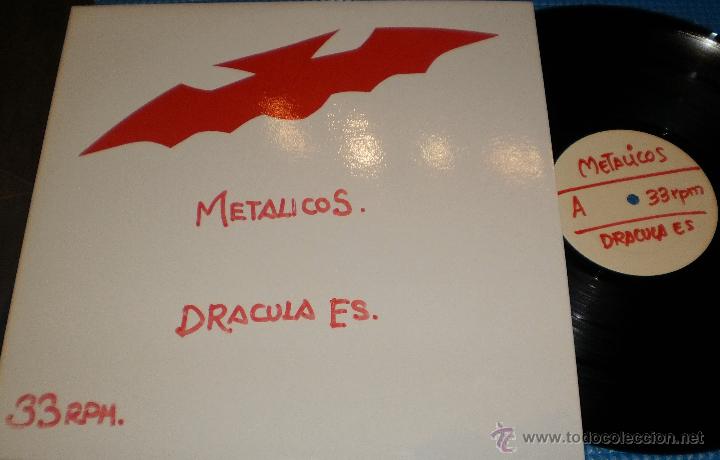 Discos de vinilo: metalicos lp dracula es test pressing - Foto 1