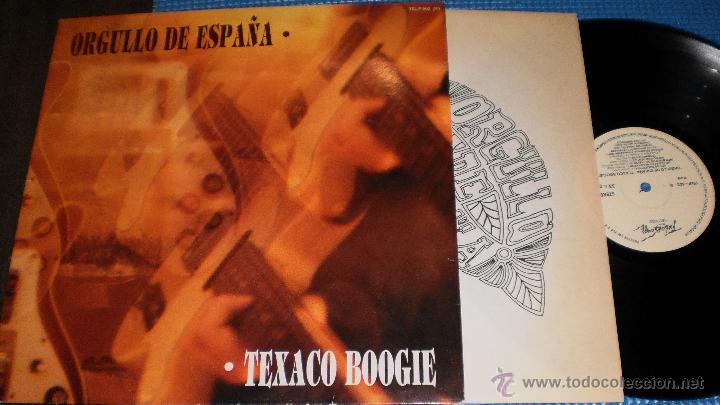 Disques de vinyle: orgullo de espa&ntilde;a lp texaco boogie espa&ntilde;a 1986