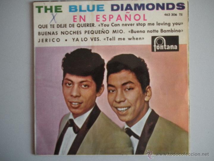 Discos de vinilo: MAGNIFICO SINGLE DE - THE - BLUE - DIAMONDS - - Foto 1