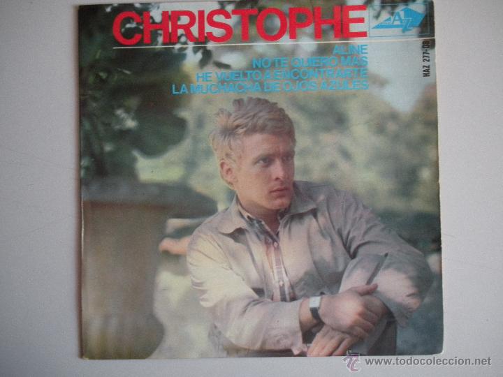Discos de vinilo: MAGNIFICO SINGLE DE - CHRISTOPHE - - Foto 1