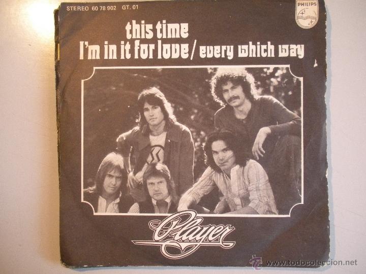 Discos de vinilo: MAGNIFICO SINGLE DE - PLAYER - - Foto 1