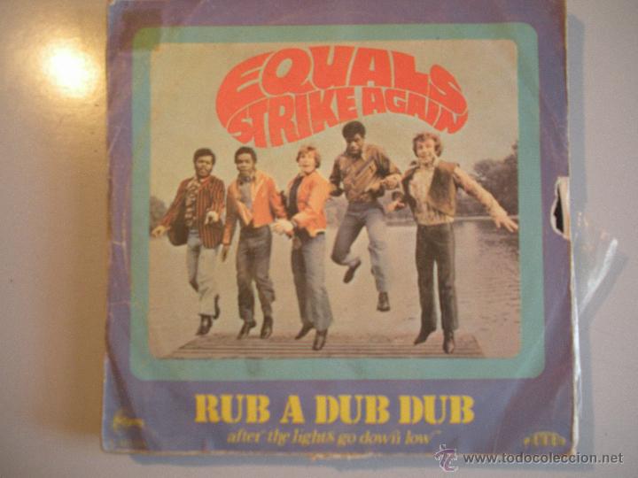 Discos de vinilo: MAGNIFICO SINGLE DE - EQUALS - STRIKE - AGAIN - - Foto 1
