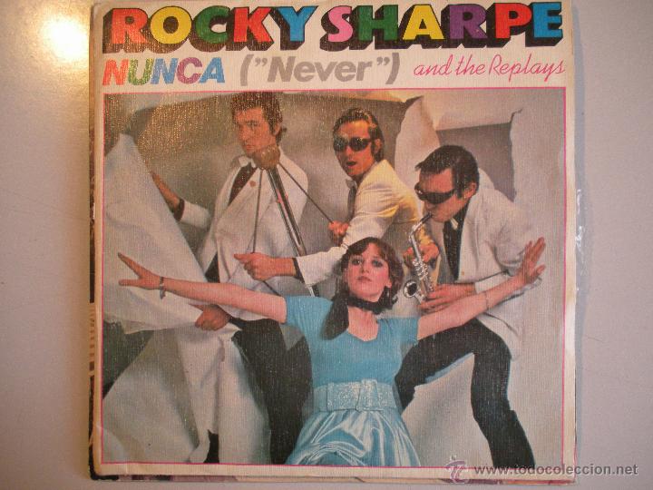 Discos de vinilo: MAGNIFICO SINGLE DE - ROCKY - SHARPE - - Foto 1