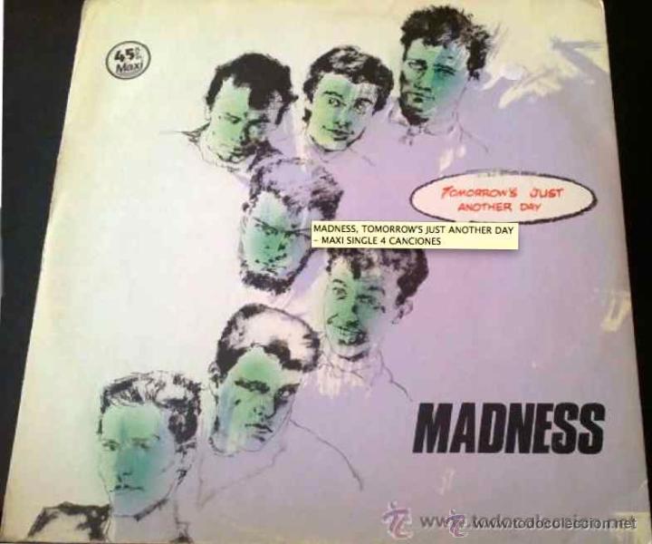 Discos de vinilo: MADNESS, TOMORROWS JUST ANOTHER DAY - MAXI SINGLE 4 CANCIONES - Foto 1