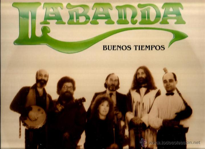 Discos de vinilo: LP LABANDA : BUENOS TIEMPOS - Foto 1