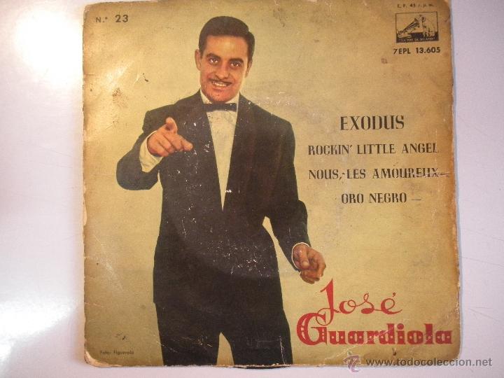 Discos de vinilo: MAGNIFICO SINGLE - DE - JOSE - GUARDIOLA - - Foto 1