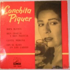 Discos de vinilo: MAGNIFICO SINGLE DE - CONCHITA - PIQUER -. Lote 42701701