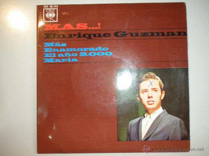 Discos de vinilo: MAGNIFICO SINGLE DE - ENRIQUE - GUZMAN - - Foto 1